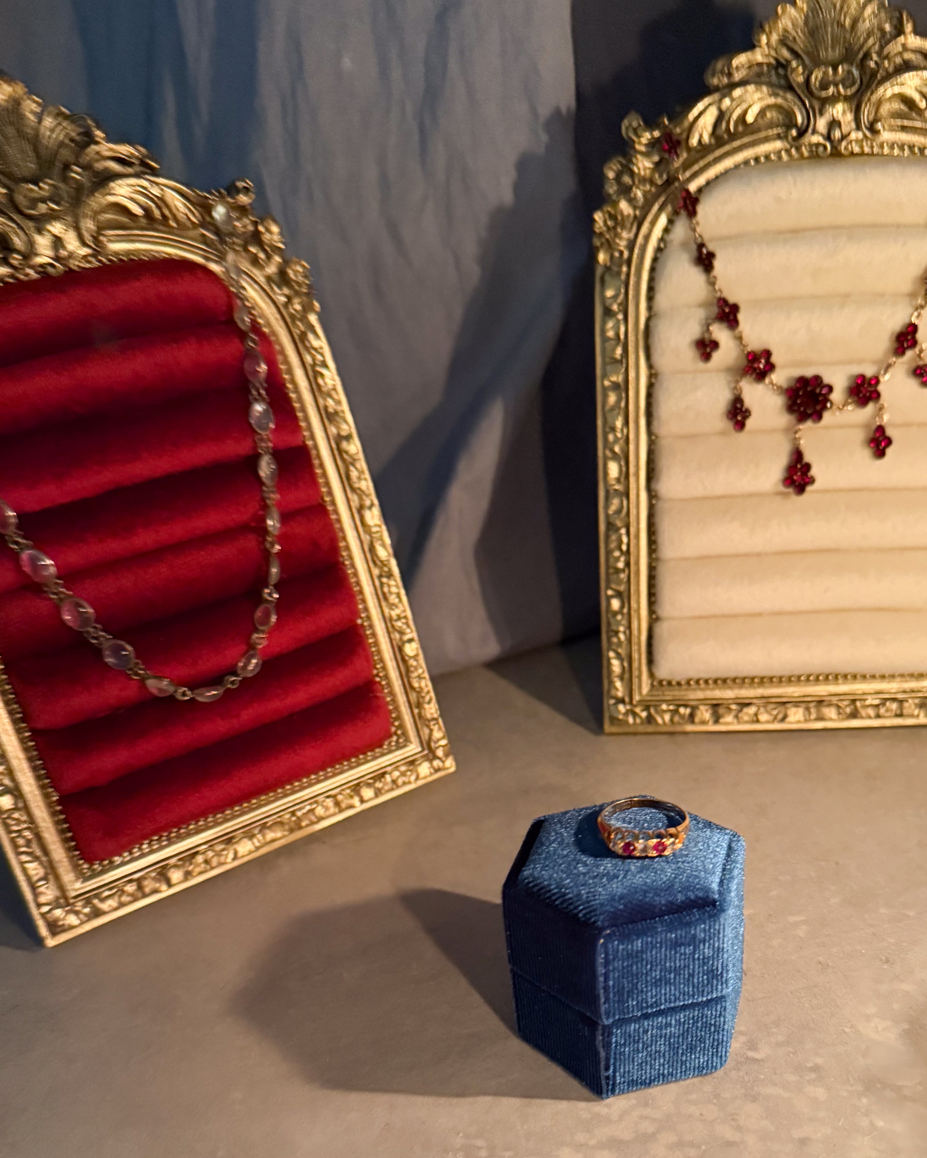 Ruby and Diamond Antique Ring