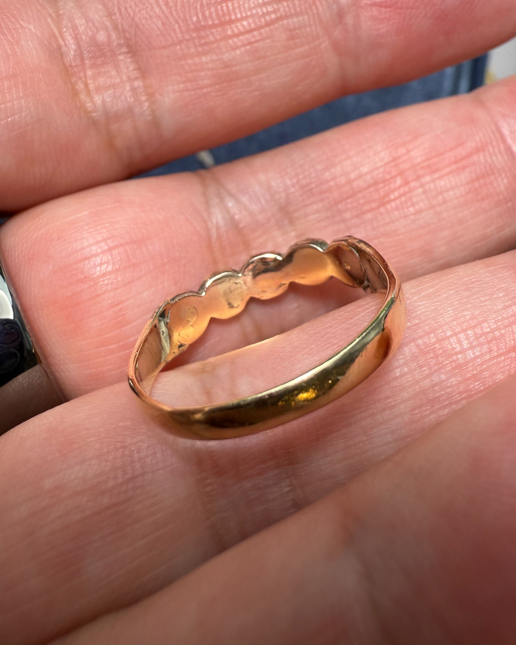 200 year old Georgian Garnet Ring