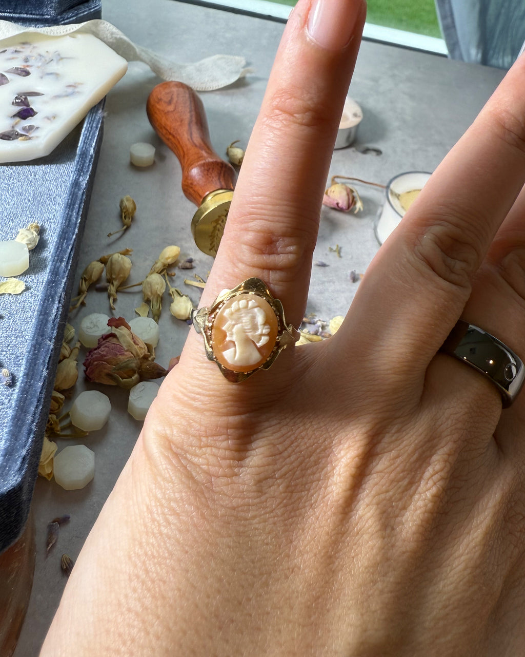 Cameo Dress Ring
