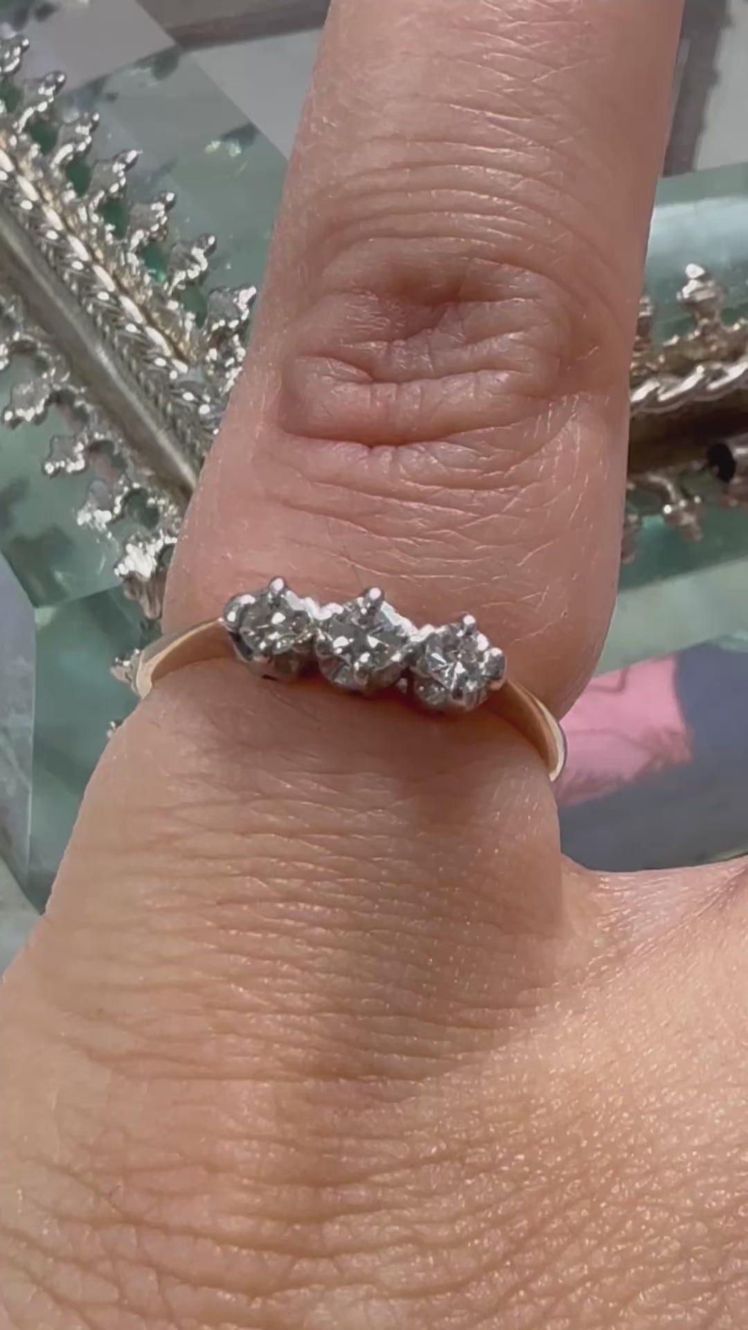 Diamond Trilogy Ring